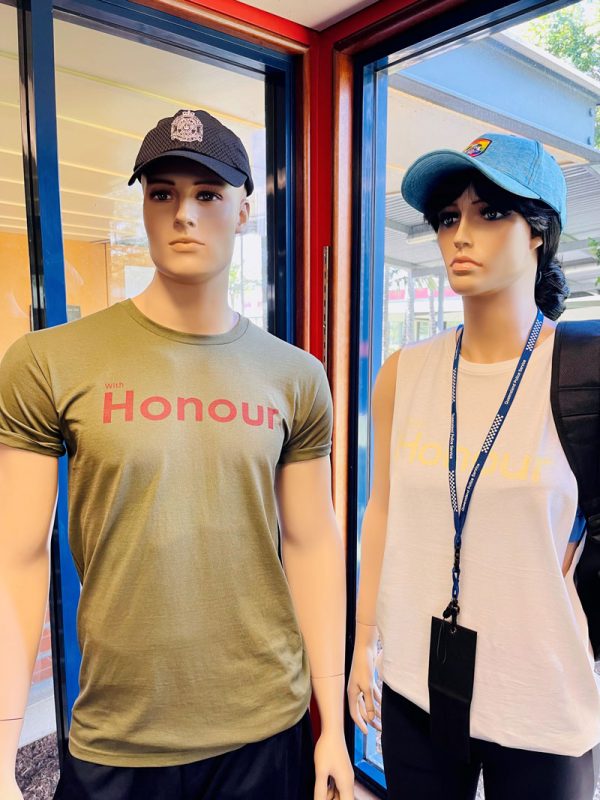 Honour range of clothing